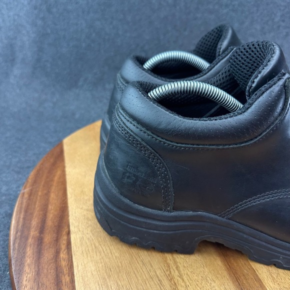 Timberland PRO Titan Mens Work Shoes Sz 9 M Alloy Safety Toe Black Leather main image 5